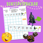 Bokstavsprickar – rolig aktivitet! - bild 3