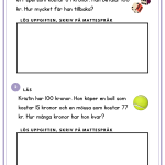 Häfte – räknehändelser / problemlösning +- 0-100 - bild 3