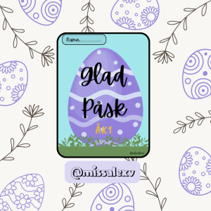 Glad Påsk_Åk1