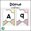 Donut - Veckans bokstav och siffra