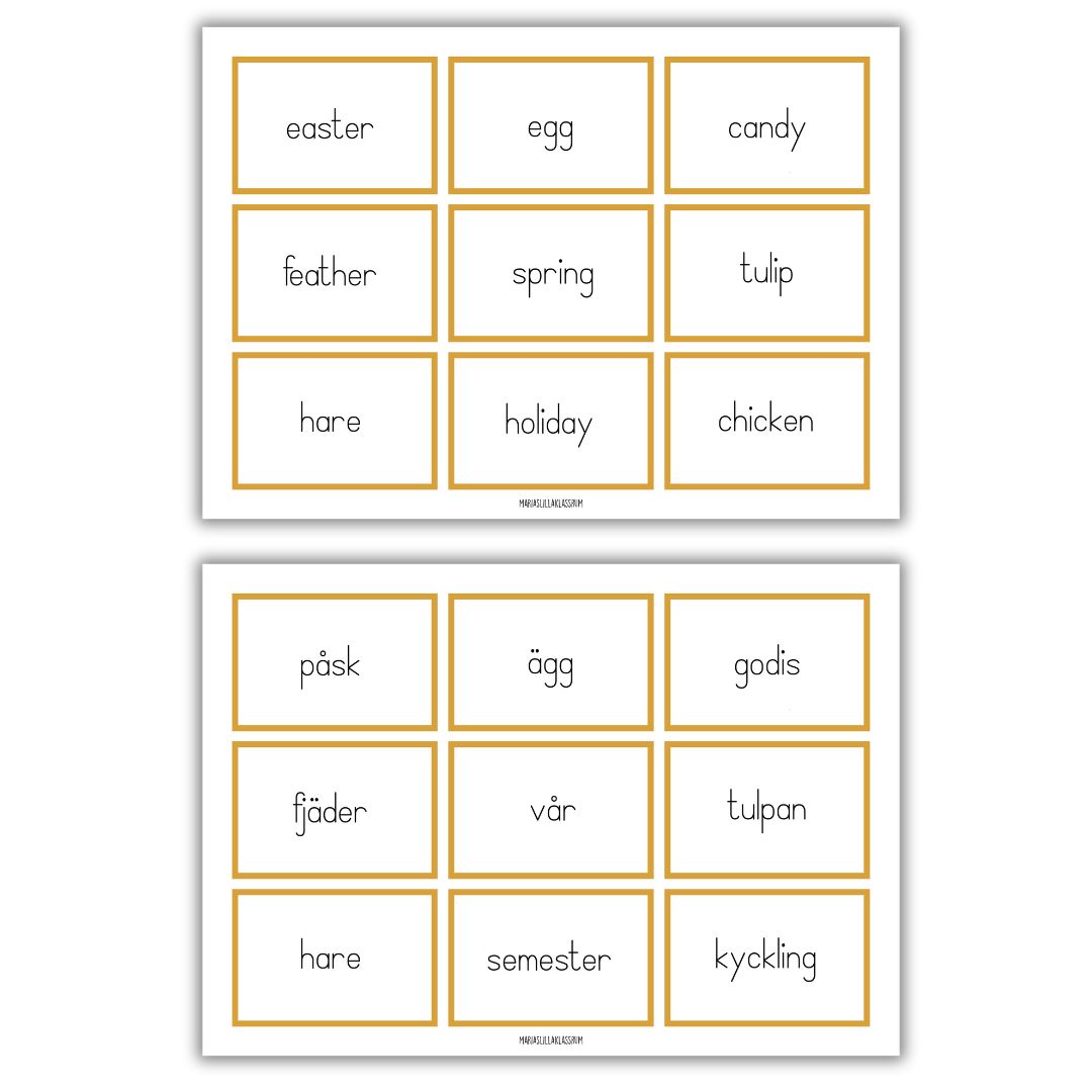 Practice spelling - Easter