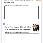 Häfte – räknehändelser / problemlösning +- 0-100 - bild 4