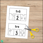 Påskpussel – Siffror och tecken - bild 2