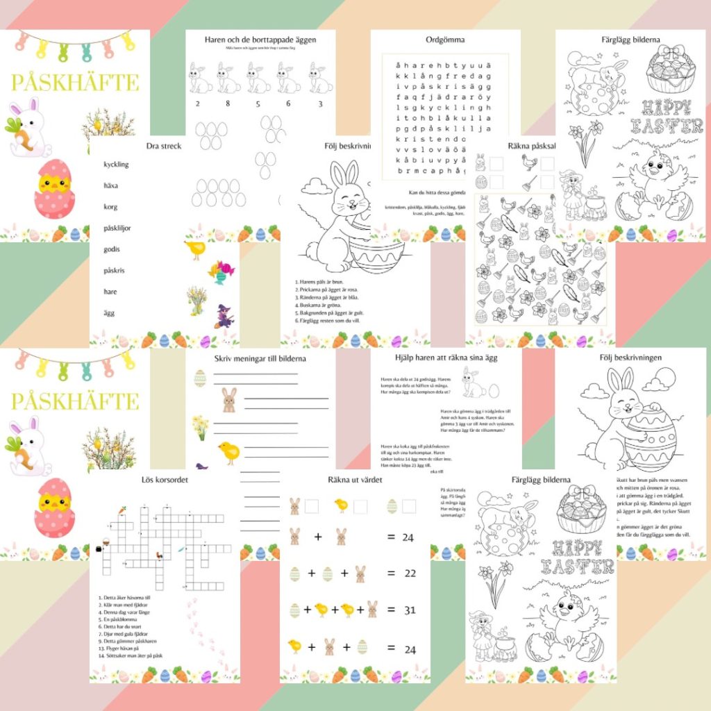 Påskhäfte i 2 nivåer