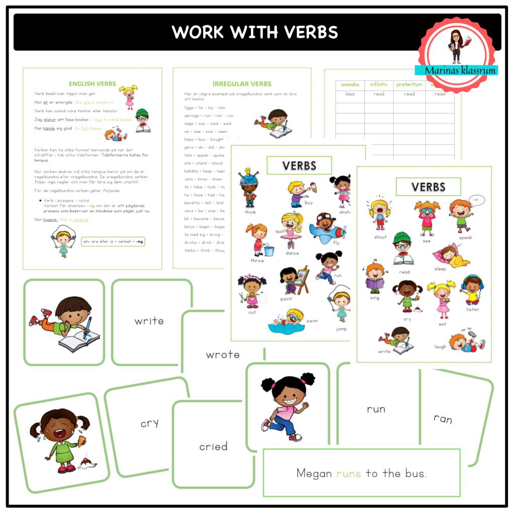 Work with verbs