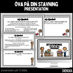 Öva på din stavning - presentation, 15 slides