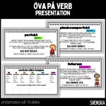 Öva på verb – grammatik – 10 slides - bild 2