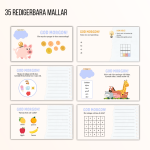 Morgonutmaningar – 35 redigerbara mallar - bild 2