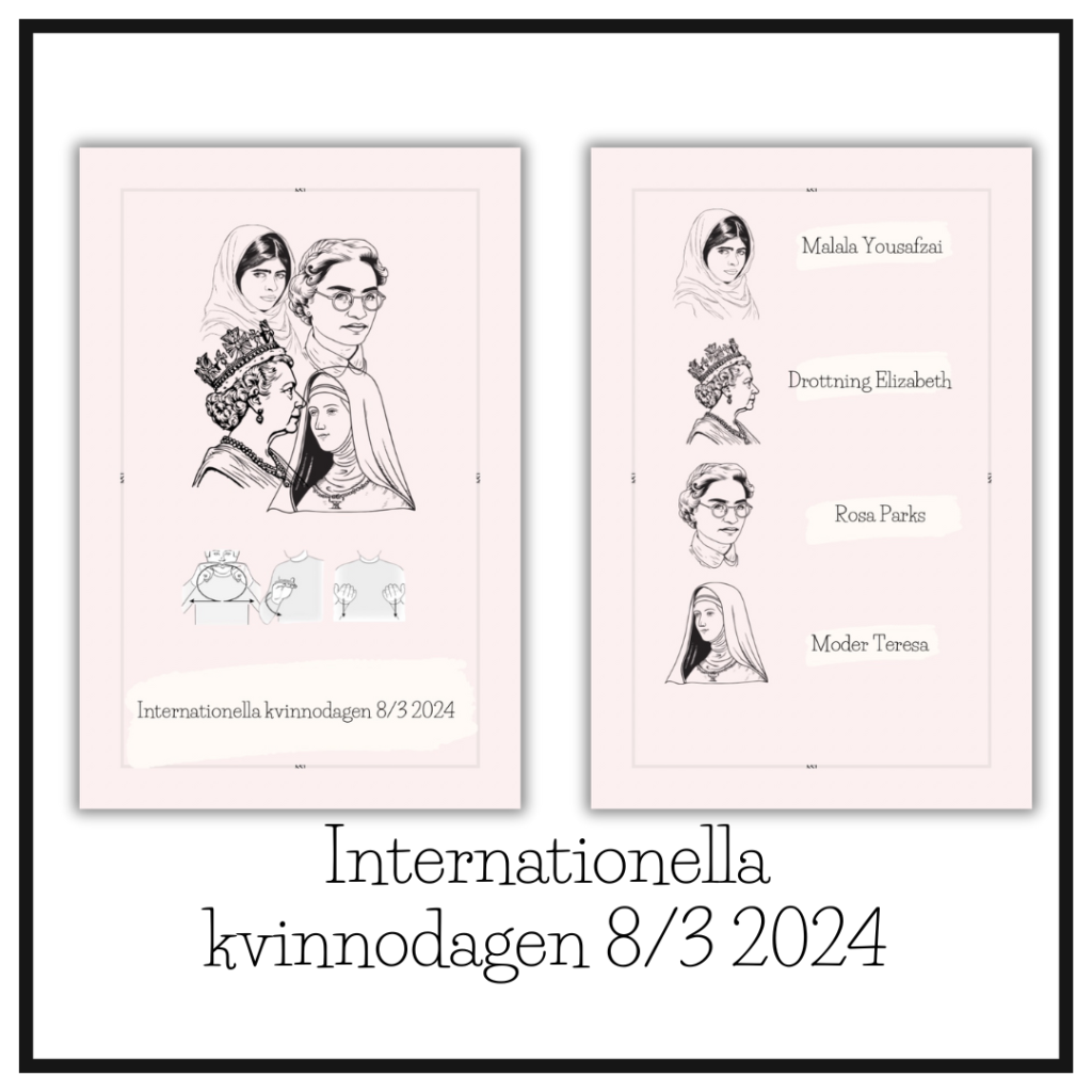 Internationella kvinnodagen 8/3 2024
