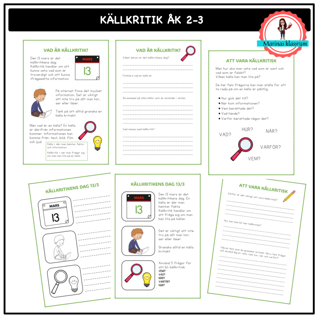 Källkritik åk 2-3