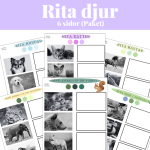 Rita djur – Paket - bild 1
