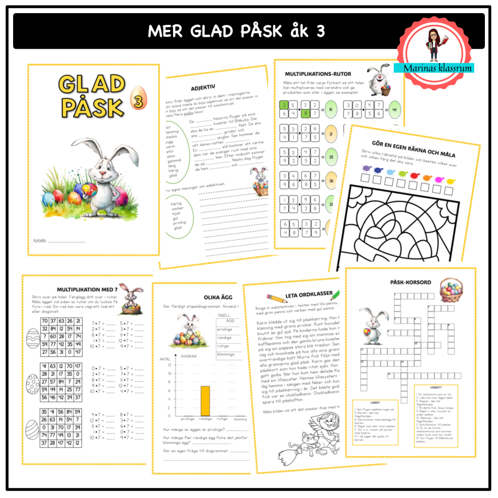 Mer Glad påsk åk 3