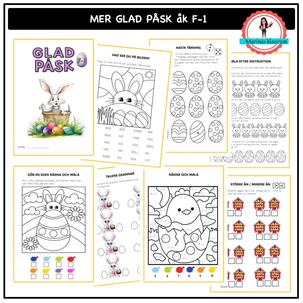 Mer Glad påsk åk F-1