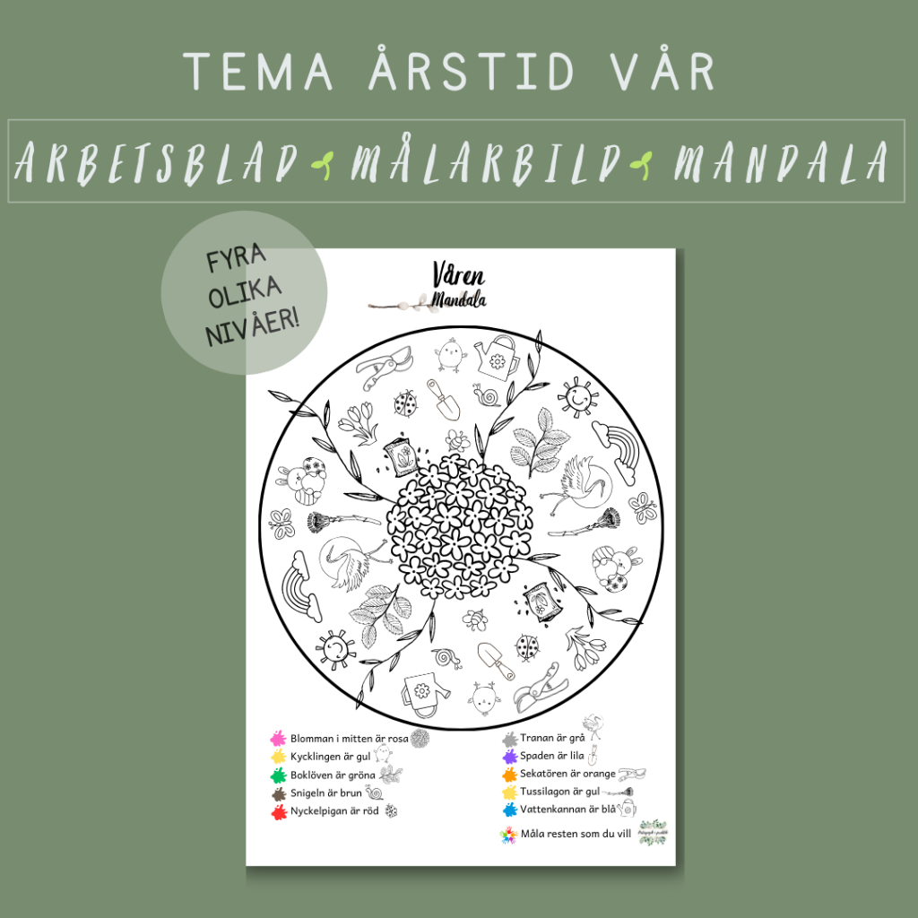 Mandala Vår fyra nivåer
