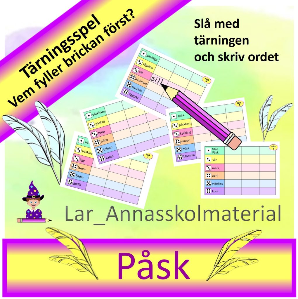 Påsk Tärningsspel