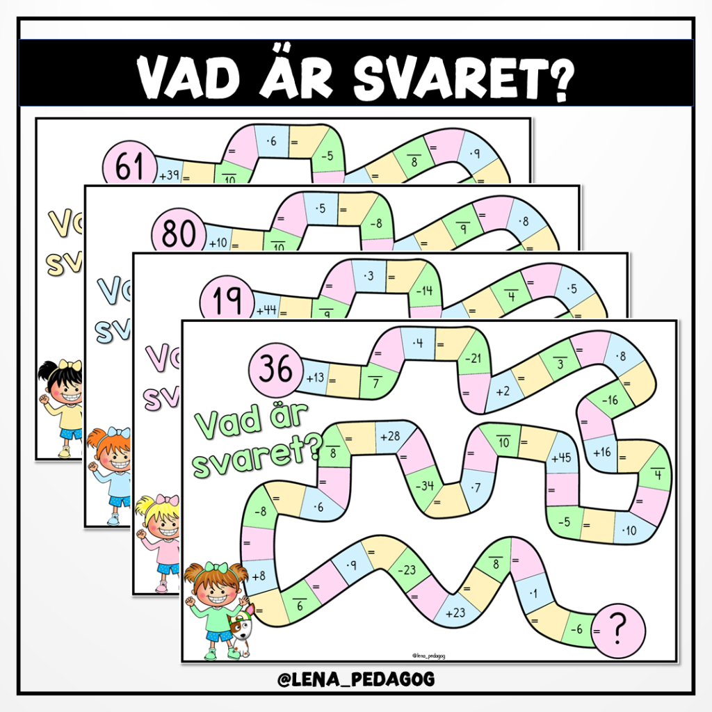 Vad är svaret?