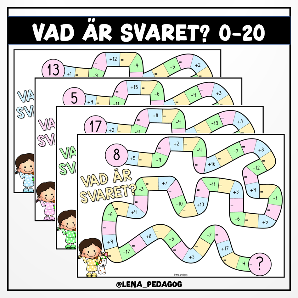 Vad är svaret? 0-20
