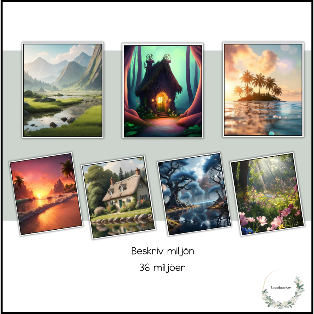 Beskriv miljön