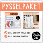 Pysselpaket- rocka sockorna - bild 1