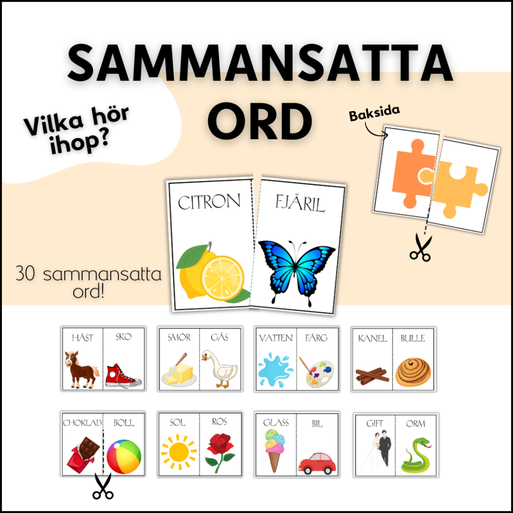 Sammansatta ord