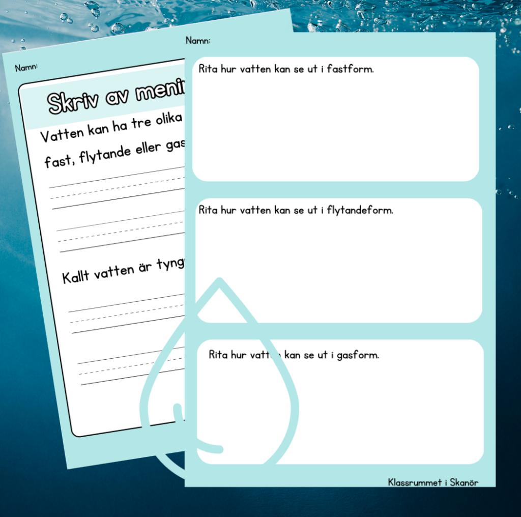 Fast, flytande och gasform