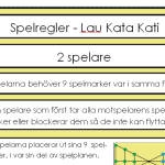 Strategispel – Lau Kata Kati - bild 2