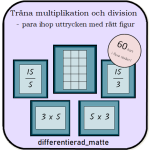 Träna multiplikation och division – para ihop rätt uttryck med figur - bild 1