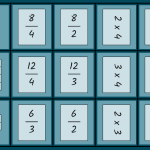 Träna multiplikation och division – para ihop rätt uttryck med figur - bild 2