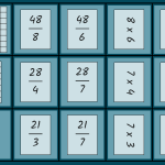 Träna multiplikation och division – para ihop rätt uttryck med figur - bild 3