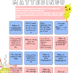 3 st olika bingo till påsklovet, läs, matte, idrott - bild 5