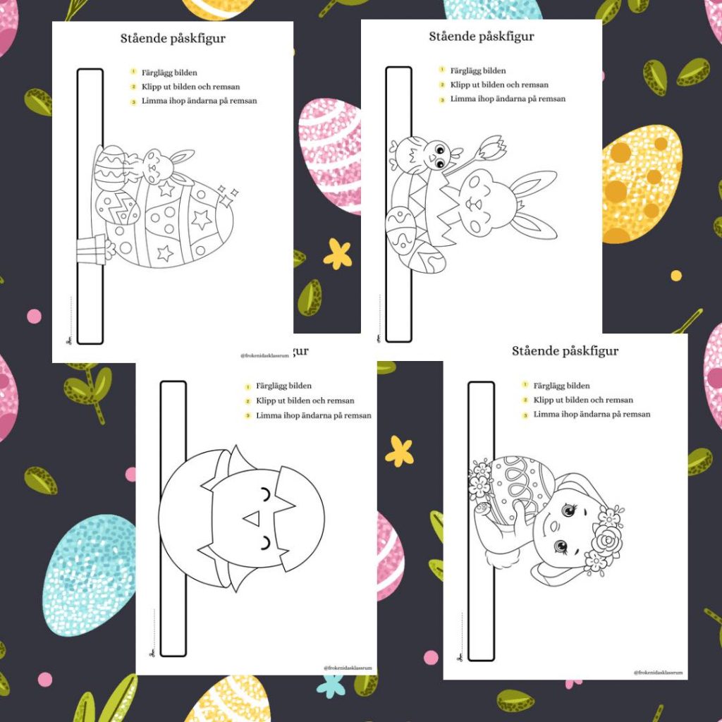 Stående påskfigurer