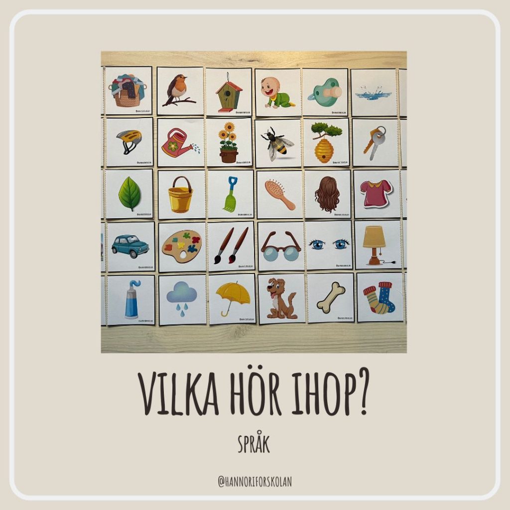 Vilka hör ihop?