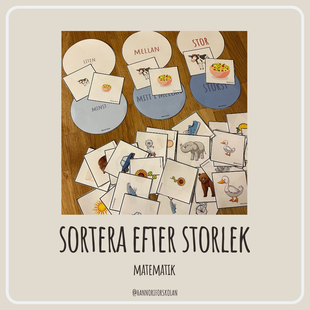 Sortera efter storlek