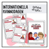 Internationella kvinnodagen: faktabok att fylla i