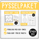 Pysselpaket- påsk (för de yngre) - bild 1