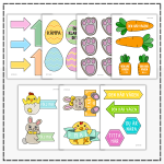 Äggjakt- skyltar för att hitta påskägget - bild 2