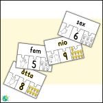 Påskpussel – Siffror och tecken - bild 3