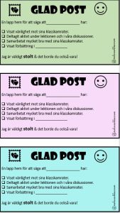 Glad post