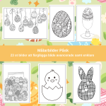 Målarbilder påsk - bild 1