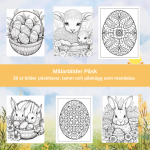 39 målarbilder och mandalas till påsk - bild 1