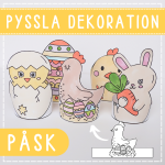 Påskpyssel: pyssla egen påskdekoration - bild 1