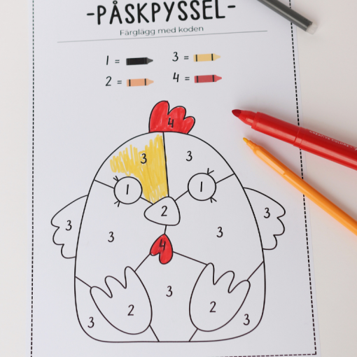 Pysselpaket- påsk (för de yngre)