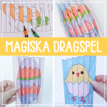 Påskpyssel- magiska dragspel - bild 1