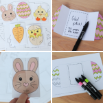 Påskpyssel- paket med olika kort - bild 2