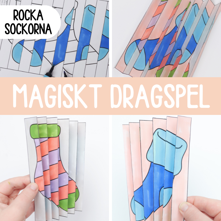 Rocka sockorna- pyssla magiskt dragspel