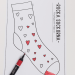 Pyssel- rocka sockorna - bild 2