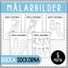 Rocka sockorna- målarbilder