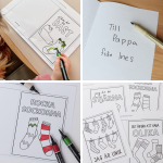 Pyssla kort till rocka sockorna-dagen - bild 2