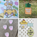 Äggjakt- skyltar för att hitta påskägget - bild 3