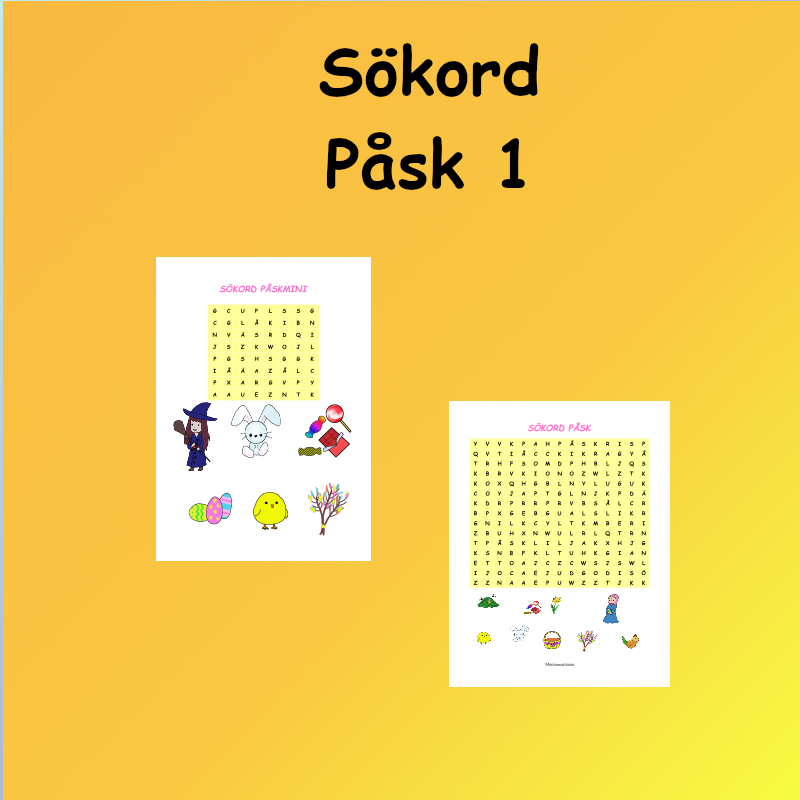 Påsk 1 Sökord